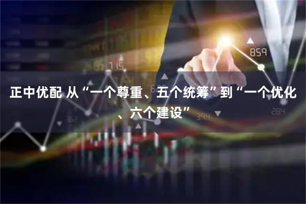 正中优配 从“一个尊重、五个统筹”到“一个优化、六个建设”